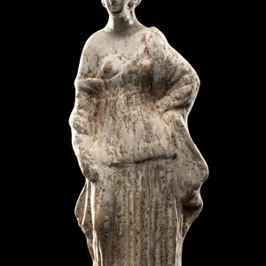 A Boeotian Terracotta Figure