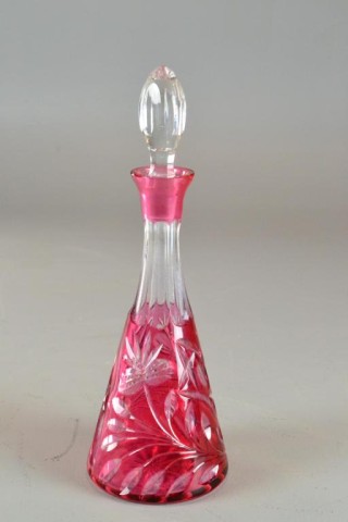 A Bohemian Cut To Clear Glass