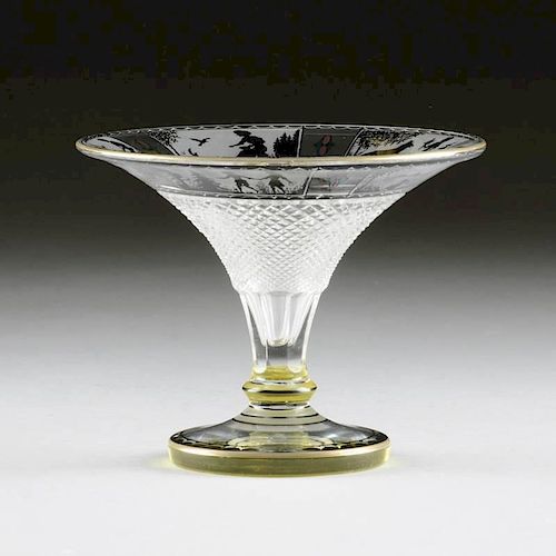A BOHEMIAN SECESSIONIST CUT CRYSTAL