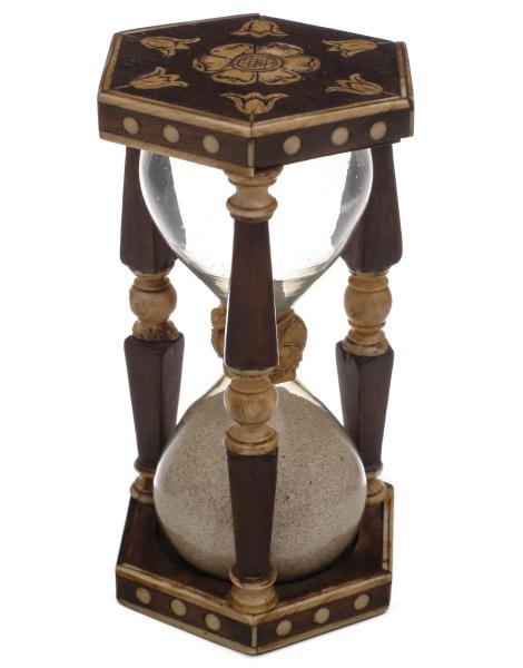 A BONE INLAID 18TH CENTURY