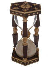 A BONE INLAID 18TH CENTURY SAN