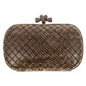 A BOTTEGA VENETA SNAKE SKIN CL