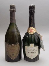 A bottle of 1980 Moet & Chando