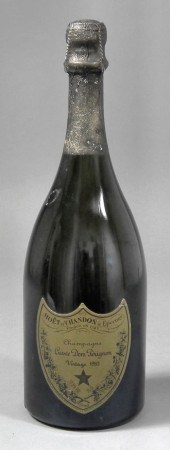 A bottle of Moet et Chadon Cuv