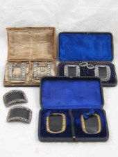 A boxed pair of Georgian shoe