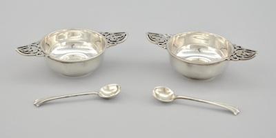 A Boxed Pair of Sterling Silver