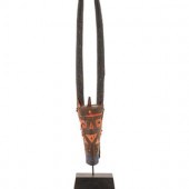 A Bozo Painted Wood Antelope M
