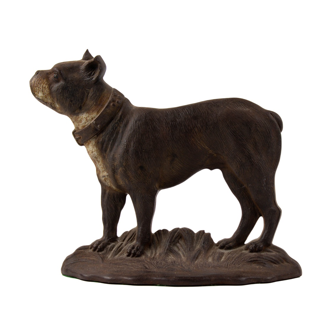A BRADLEY & HUBBARD PAINTED CAST