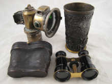 A brass beaker probably German with