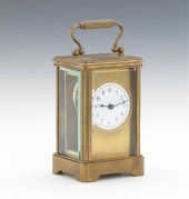 A Brass Carriage Clock The Ver