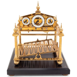 A Brass Congreve Clock Late
