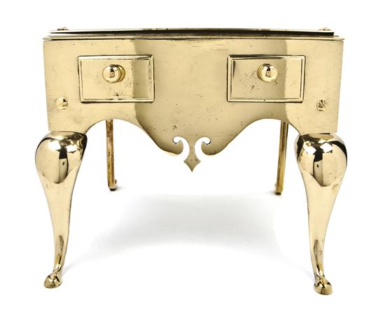 A Brass Footman having a
