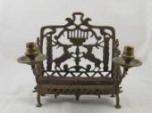 A brass hannukah modified to t
