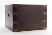 A Brass Mounted Mahogany Humid