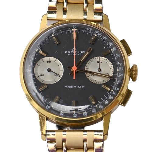 A Breitling gold plated gentleman's