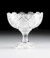 A BRILLIANT CUT CRYSTAL PUNCHB