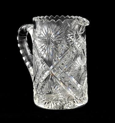A Brilliant Cut Glass Pitcher