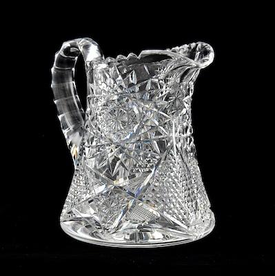 A Brilliant Cut Glass Pitcher The