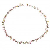 A BRIOLETTE TOURMALINE NECKLAC