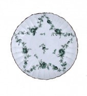 A BRISTOL FLUTED SAUCER-DISH<b