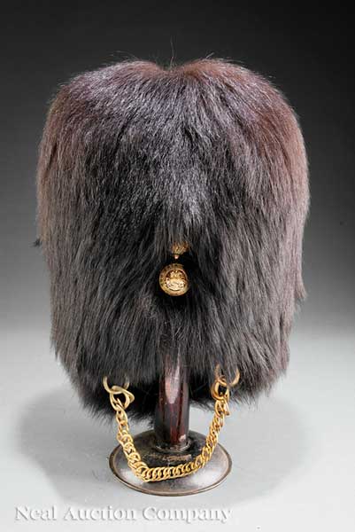 A British Bearskin Helmet c. 1900
