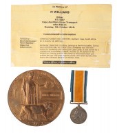 A BRITISH WAR MEDAL & MEMORIAL