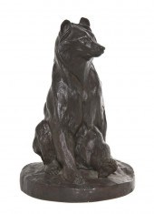 A Bronze Animalier Figure afte