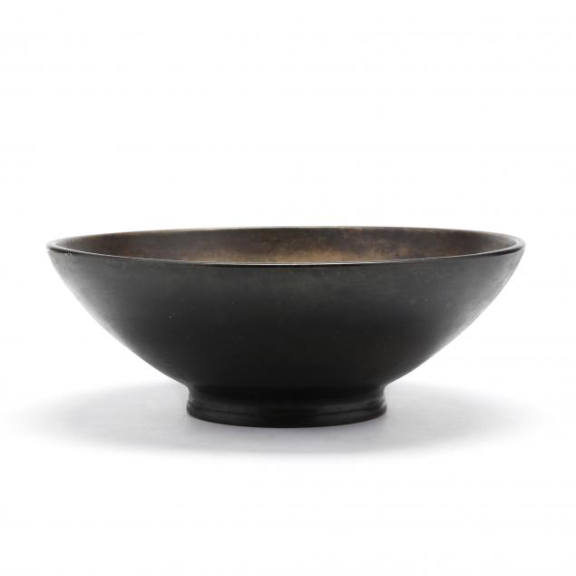 A BRONZE ASIAN BOWL Bronze bowl
