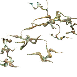 A Bronze Brutalist Mobile 20th