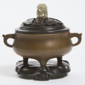 A Bronze Censer and Cover ????