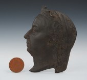 A Bronze Commemorative Portrai