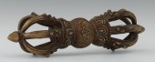A Bronze Dorje or Varja Apprx.