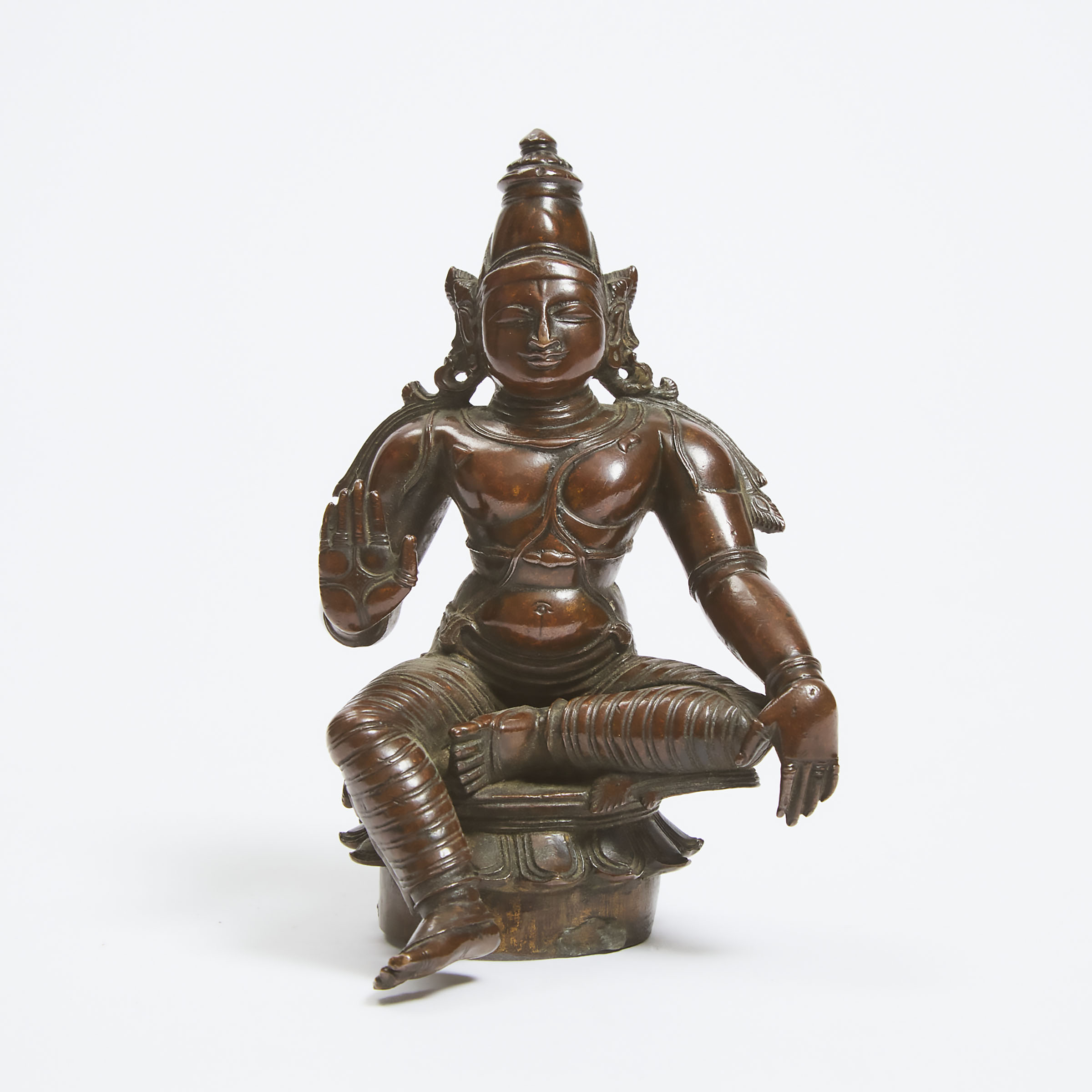 A Bronze Figure of Shiva, South