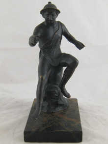 A bronze in the style of a