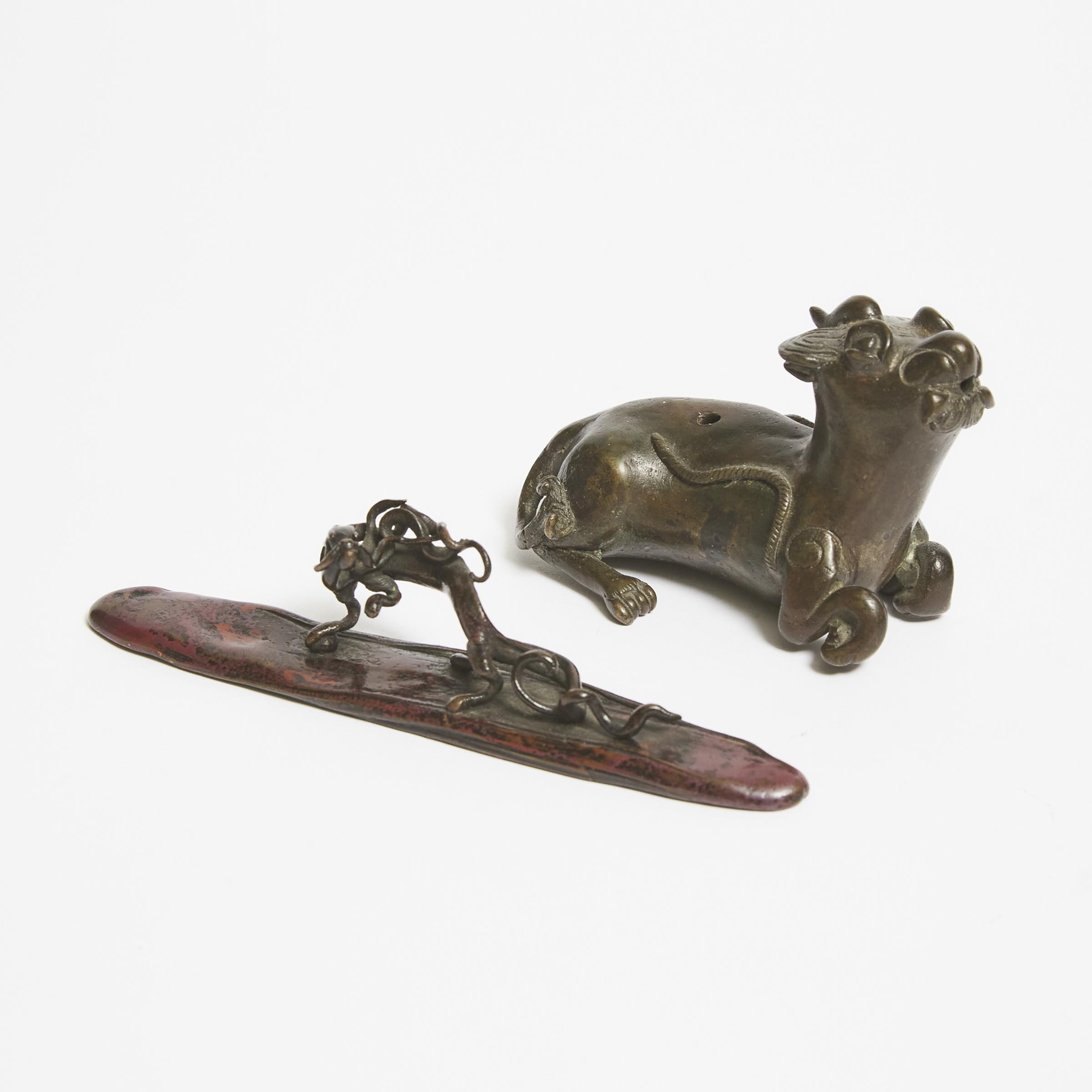A Bronze 'Mythical Beast' Water
