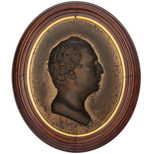 A Bronze Plaque of Prince Albert