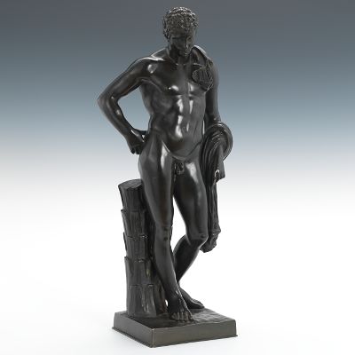 A Bronze Sculpture of Antinous