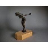 A BRONZE 'SPIRIT OF ECSTASY' S