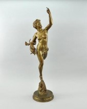 A Bronze Statue of Fortuna Aft