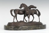 A Bronze Statuette After Barye