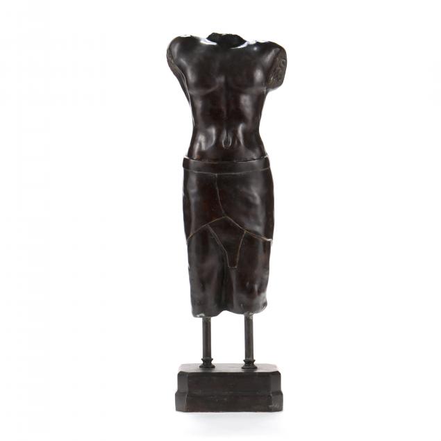 A BRONZE TORSO IN THE ANCIENT
