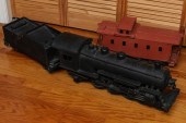 A BUDDY L PRESSED STEEL LOCOMO