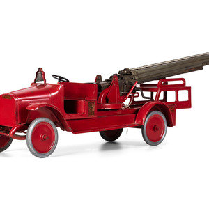 A Buddy L Pressed Steel Ladder
