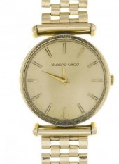 A BUECHE-GIROD 9CT GOLD GENTLE