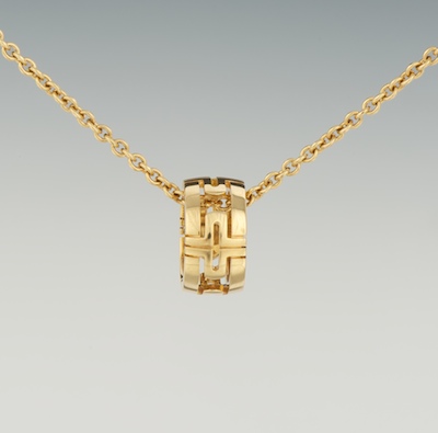 A Bulgari 18k Gold Necklace from