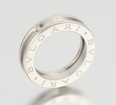 A Bulgari 18k White Gold B.Zero1