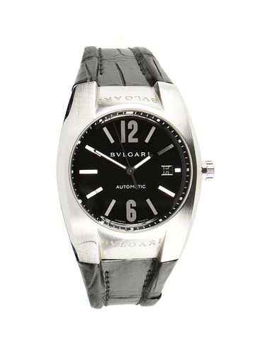 A BULGARI "ERGON" BLACK DIAL