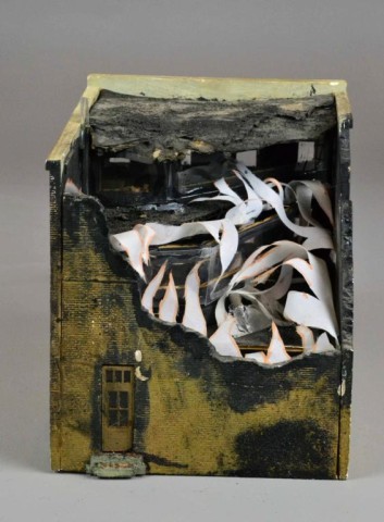 A BURNING BUILDING MODELTo