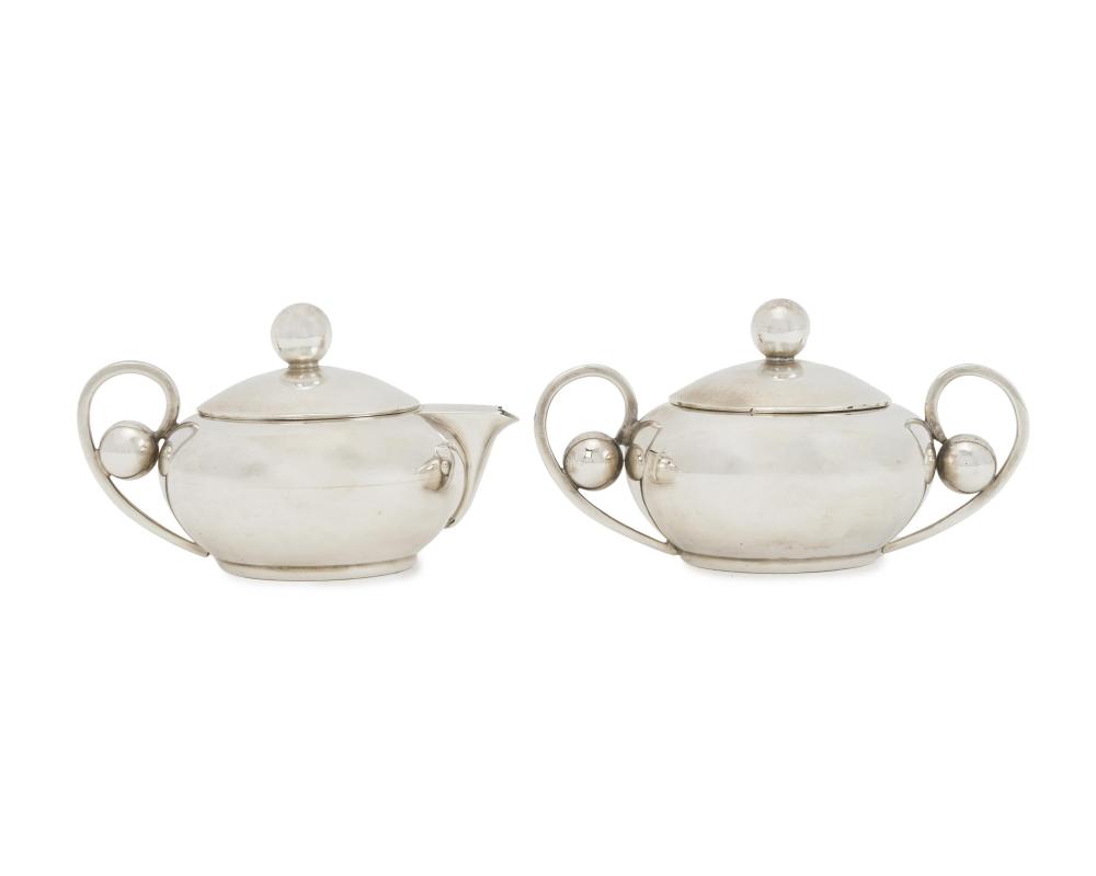A C. ZURITA STERLING SILVER CREAM