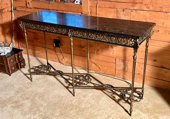 A ca. 1900-20 console, in the style